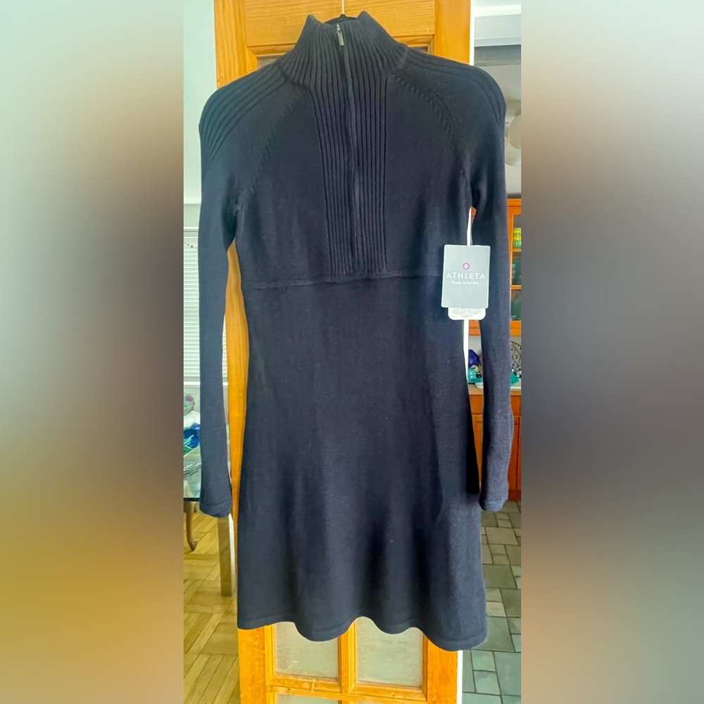 Athleta wool knit dress